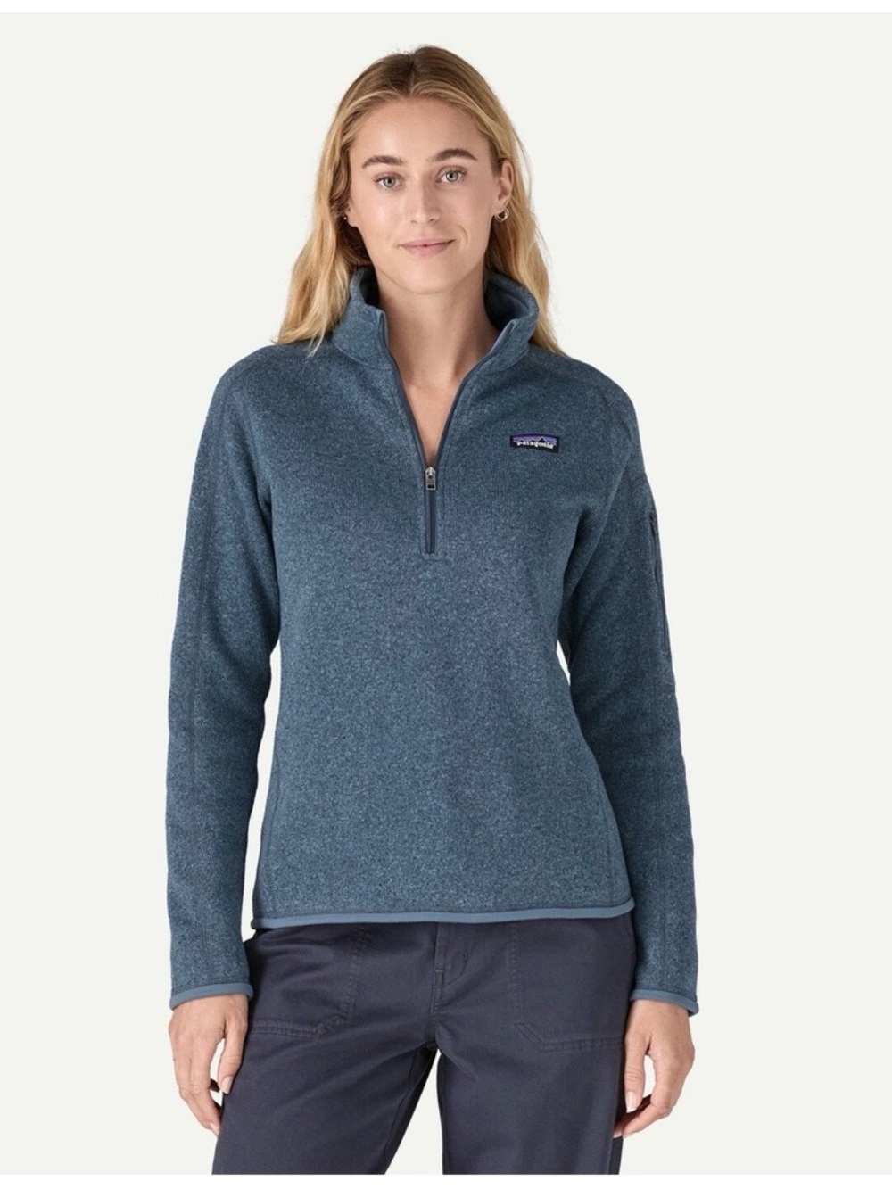 Patagonia Women’s Better Sweater 1/4 Zip Fleece w/ Nantucket Embroidery